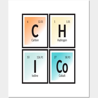 Chico City | Periodic Table Posters and Art